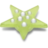 Grüner Edelstein-Stern Jibbitz™-Anstecker