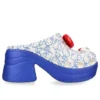 Hello Kitty Siren Clogs „Weiß-Blau“