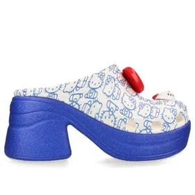 Hello Kitty Siren Clogs „Weiß-Blau“