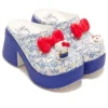 Hello Kitty Siren Clogs „Weiß-Blau“