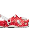 Hello Kitty x Classic Clog für Kleinkinder „Red Polka Dots“