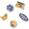 „Irreverent Pride“ 5er-Pack Jibbitz-Anstecker