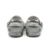 Isabella Glitter Flache Schuhe „Grey Silver“