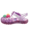 Isabella Glitter-Flache Schuhe „Purple Pink“