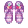 Isabella Glitter-Flache Schuhe „Purple Pink“