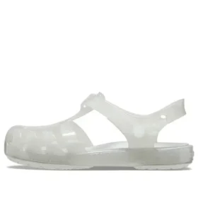 Isabella Glitter-Sandalen „Weiß“