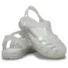 Isabella Glitter-Sandalen „Weiß“
