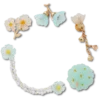Jibbitz-Anstecker „Blue Dainty Floral“ (5er-Pack)