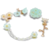 Jibbitz-Anstecker „Blue Dainty Floral“ (5er-Pack)