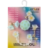 Jibbitz-Anstecker „Blue Dainty Floral“ (5er-Pack)