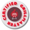 Jibbitz-Anstecker „Certified Grill Master Badge“