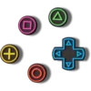 Jibbitz-Anstecker „Game Controller“ (5er-Pack)