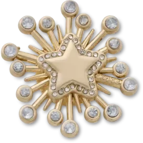 Jibbitz-Anstecker „Gem Starburst“