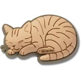 Jibbitz-Anstecker „Getigerte Katze“