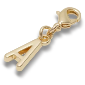 Jibbitz-Anstecker „Gold Letter a“