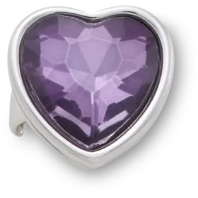 Jibbitz-Anstecker „Heart Gem Sandal C“