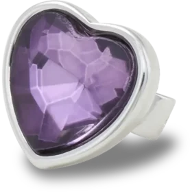 Jibbitz-Anstecker „Heart Gem Sandal C“