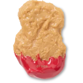 Jibbitz-Anstecker „Hähnchen-Nugget in Ketchup“
