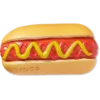 Jibbitz-Anstecker „Hot Dog mit Senf“