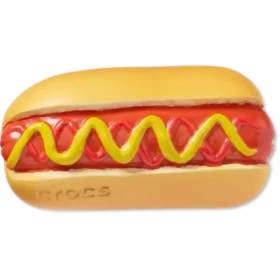 Jibbitz-Anstecker „Hot Dog mit Senf“