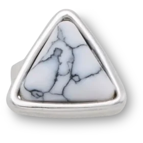 Jibbitz-Anstecker „Marbled Triangle Sandal C“