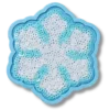Jibbitz-Anstecker „Pailletten-Schneeflocke“