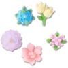 Jibbitz-Anstecker „Perlenblumen“ (5er-Pack) Jibbitz-Anstecker „Perlenblumen“ (5er-Pack)