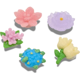 Jibbitz-Anstecker „Perlenblumen“ (5er-Pack)