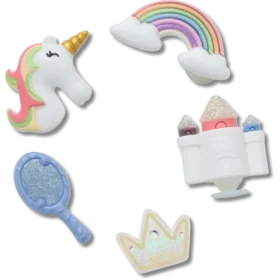 Jibbitz-Anstecker „Pretty Princess“ im 5er-Pack