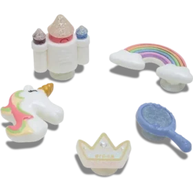 Jibbitz-Anstecker „Pretty Princess“ im 5er-Pack