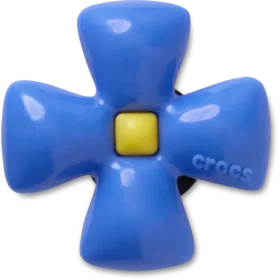 Jibbitz-Anstecker „Puffy Blue Flower“