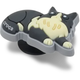 Jibbitz-Anstecker „Schwarze Katze mit Stiefeln“