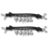 Jibbitz-Anstecker „Silver Icons Sandal Chain“ im 2er-Pack