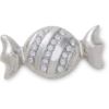 Jibbitz-Anstecker „Silver Smt Gem Candy Piece“ Jibbitz-Anstecker „Silver Smt Gem Candy Piece“