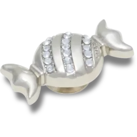 Jibbitz-Anstecker „Silver Smt Gem Candy Piece“