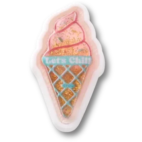 Jibbitz-Anstecker „Squish Filled Ice Cream Cone“
