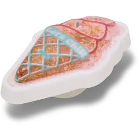 Jibbitz-Anstecker „Squish Filled Ice Cream Cone“