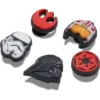 Jibbitz-Anstecker „Star Wars“-Symbole, 5er-Pack Jibbitz-Anstecker „Star Wars“-Symbole, 5er-Pack