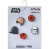 Jibbitz-Anstecker „Star Wars“-Symbole, 5er-Pack Jibbitz-Anstecker „Star Wars“-Symbole, 5er-Pack