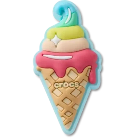 Jibbitz-Anstecker „Waffel-Eiswaffel“