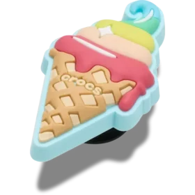 Jibbitz-Anstecker „Waffel-Eiswaffel“