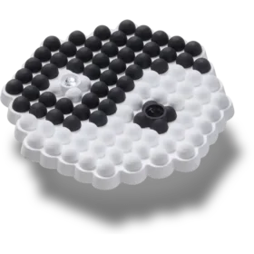 Jibbitz-Anstecker „Ying und Yang“ mit Perlen