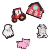 Jibbitz™-Schuhanhänger „Cutesey Farm Animal“ 5er-Pack Jibbitz™-Schuhanhänger „Cutesey Farm Animal“ 5er-Pack