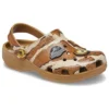 Jurassic World Classic Clogs „Braun-Weiß“