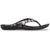Kadee 2 bedruckte Zehentrenner „Floral Black“