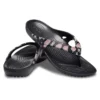 Kadee 2 bedruckte Zehentrenner „Floral Black“