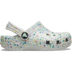 Kinder-Classic Clog „Classic Glow Paint Splatter“