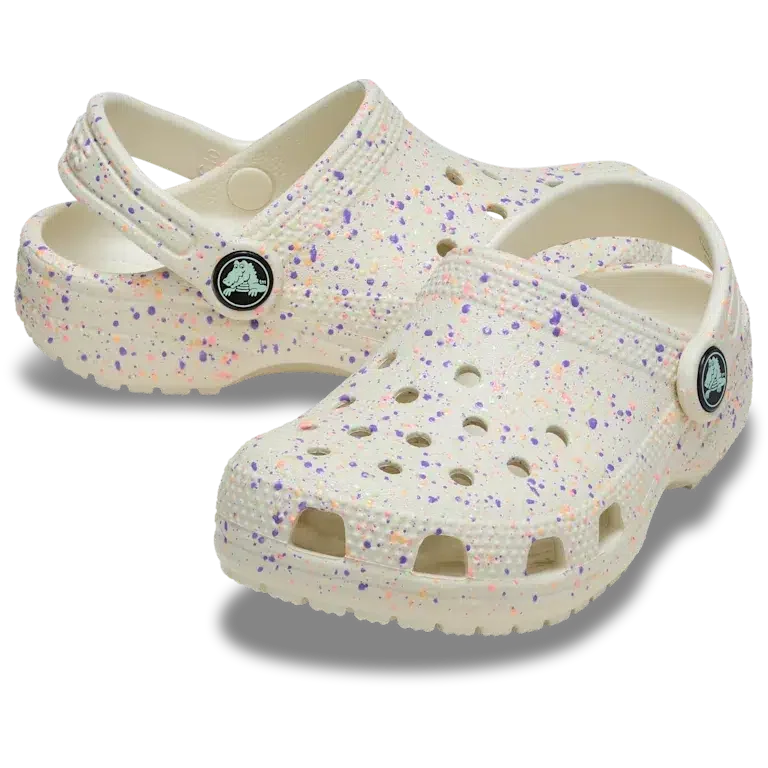 Kinder-Classic Clog „Classic Glow Paint Splatter“ Kinder-Classic Clog „Classic Glow Paint Splatter“
