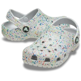 Kinder-Classic Clog „Classic Glow Paint Splatter“