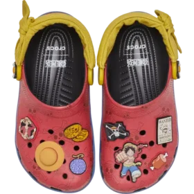 Kinder-Classic Clog „Luffy“ aus der One Piece-Kollektion